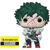 Funko Pop Anime: My Hero Academia - Deku Full Cowl Glow-in-The-Dark Pop! Vinyl Figure (Entertainment Earth Exclusive)