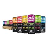 Zevia Zero Calorie Energy Drink, 6-Flavor Essential