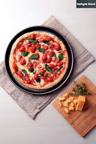 Forma de Pizza Assadeira em Alumínio Antiaderente – 29 ou 36 cm Grafite (36 cm)