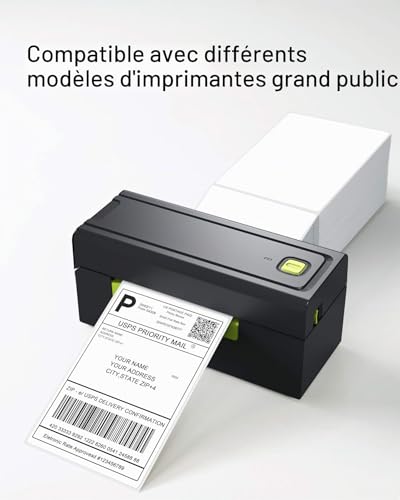 Inateck Thermal Shipping Label, 4 x 6 inches (100 mm x 150 mm), Waterproof, BPA/BPS Free, Box of 500