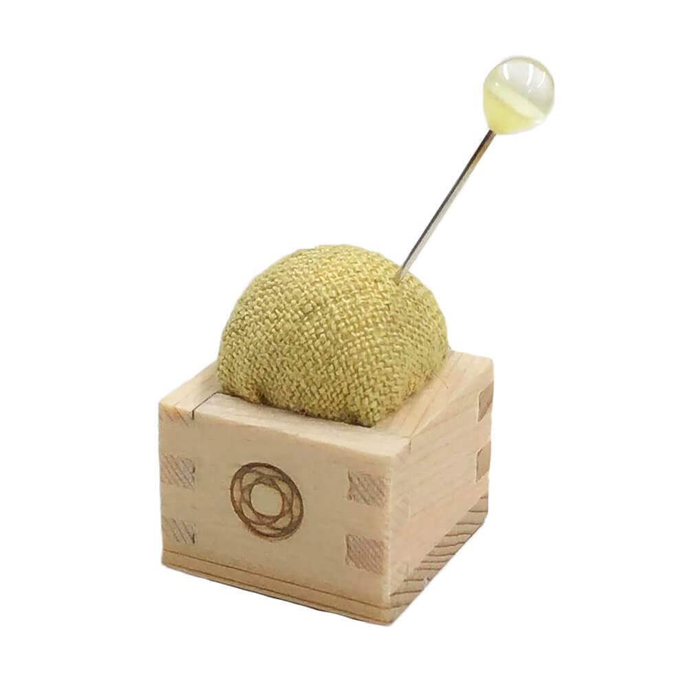 Cohana Masu mini pin Cushion with pin Yellow - 1pc