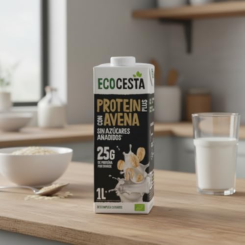ECOCESTA - Bebida Ecológica Vegetal de Proteinas y Avena -Pack 6 X1L