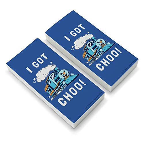 I Got Choo Train You Funny Humor Eraser Set of 2