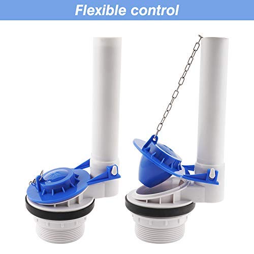 Toilet Flapper 2 Inch, 2 Packs Universal Toilet Flapper Replacement for American Standard
