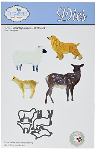 Elizabeth Craft Designs Countryscapes Critters 3 Metal Die