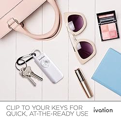 Ivation Personal SOS Alarm Keychain | Self-Defense