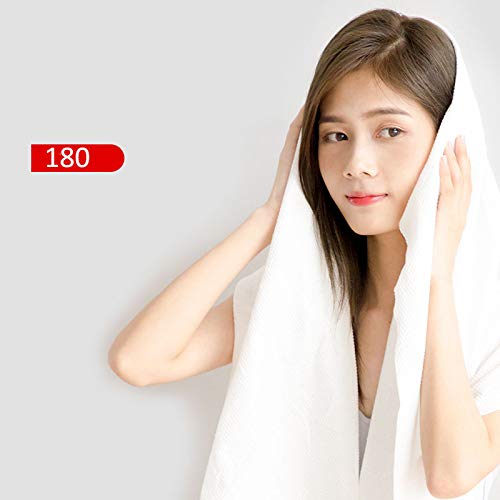 Ivank Disposable Hair Towels, 180 Pack Salon Large Absorbent, 23 X11 Inch (58X 28 cm), Throw Away, Hair Drying, One Time Use, Tough and Soft