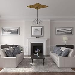 Ekena Millwork CM70X43MLGLS Melchor Diamond Ceiling