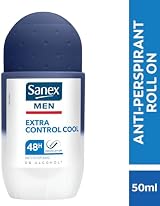 Sanex Men Active Control Antiperspirant Roll On Deodorant 50ml Odour Capture view 2