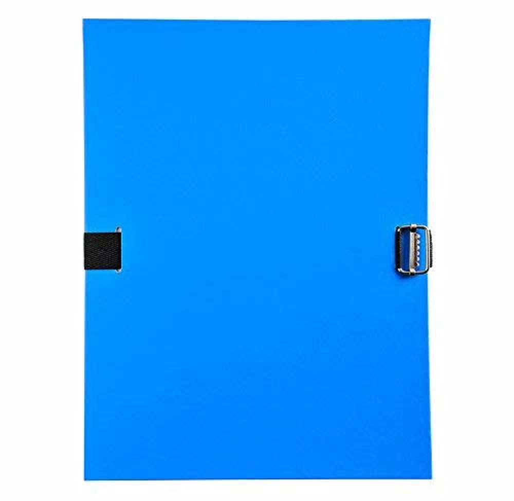Exacompta - Ref 30105H - PP Expanding Folder - 240 x 320mm in Size, Suitable for A4 Documents, Coloured Adjustable Loop Slide Closure, Protects Documents - Light Blue