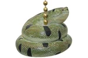 CLEMENTINE DESIGNS Green Anaconda Fan Pull