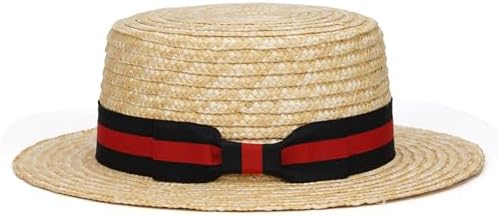 Wide Brim Boater Sun Hat Women Frayed Raffia Edging Hat  display picture 3
