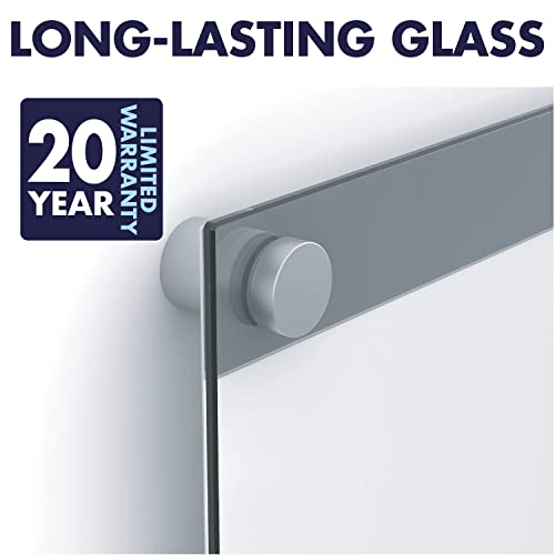 Quartet Glass Whiteboard, Dry Erase Board, 11" X 17", With Customizable Templates