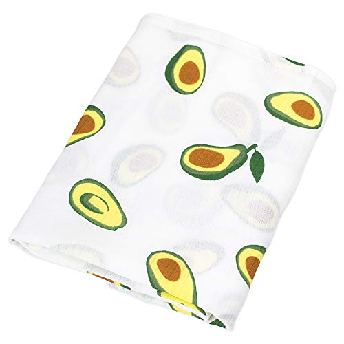 Oliver & Rain Boy, Girl, Unisex Organic Muslin Swaddle Baby Blanket