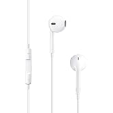 Apple EarPods in-Ear Earbuds with Mic and Remote Earbud Headphones White with USB-C to 3.5 mm Headphone Jack Adapter (Renewed