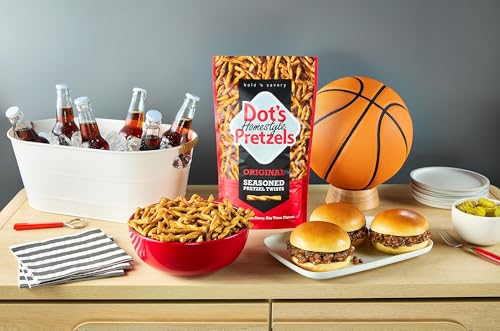 DOT’S PRETZELS ORIGINAL SEASONED PRETZEL TWIST SNACK, 16OZ GROCERY SIZED BAG