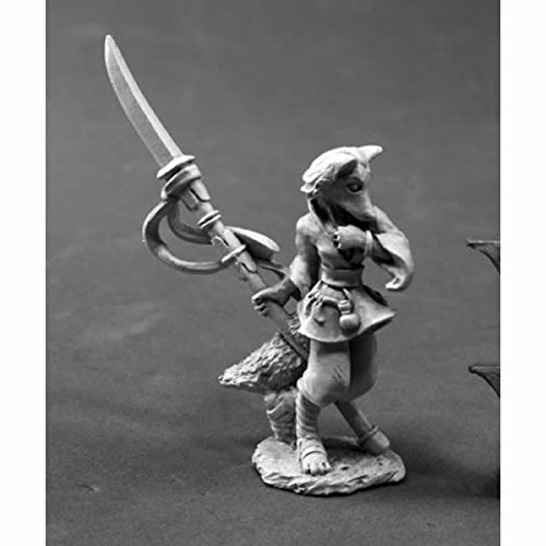 Dijoro Female Kitsune Miniature 25mm Heroic Scale Dark Heaven Legends Reaper Miniatures