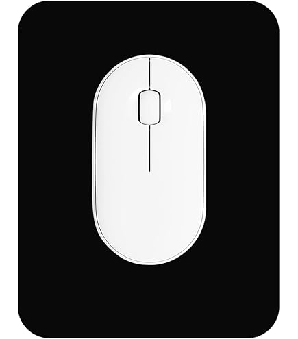 Rimilak Small Mouse Pad 6.5 X 7 Inch, Takes Up Wrist And Mouse Space, Waterproof Compact Mini Mouse Mat For Laptop Computer Wireless Mouse Keyboard Home Office Travel,Grey Black Mable - Buy - View #11