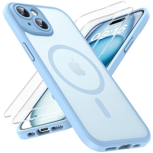 TOCOL 3 in 1 Magnetic for iPhone 15 Plus