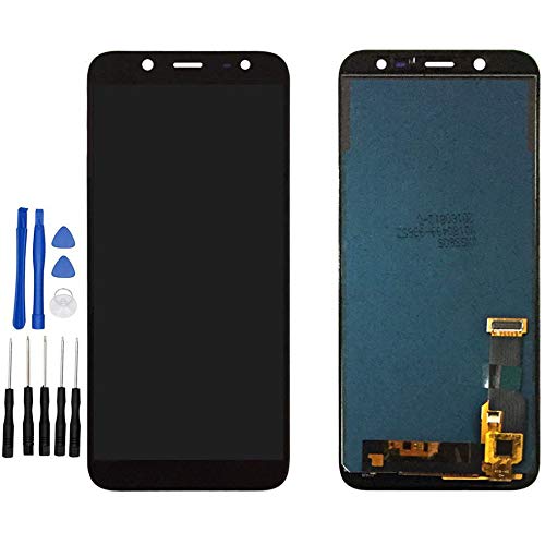 ixuan for Samsung Galaxy J6 2018 J600 J600F/DS LCD Display Touch Screen Digitizer Assembly Replacement Repair Part (Black)