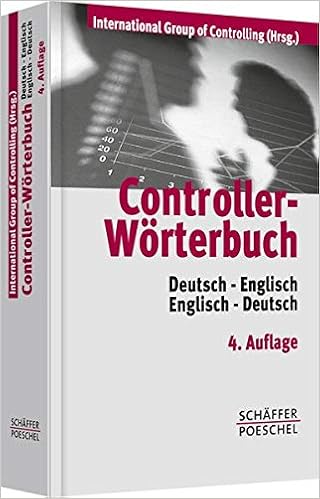 Controller Worterbuch Deutsch Englisch Englisch Deutsch Amazon De Bucher