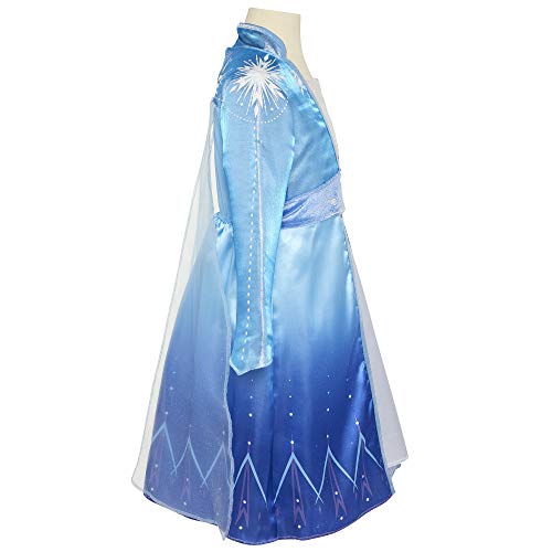 Disney Frozen 2 Elsa Dress Travel Adventure Costume Dress For Girls