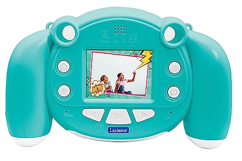Lexibook - 4-in-1 Kids Camera with Photo, Video, Audio and Game Functions - DJ080