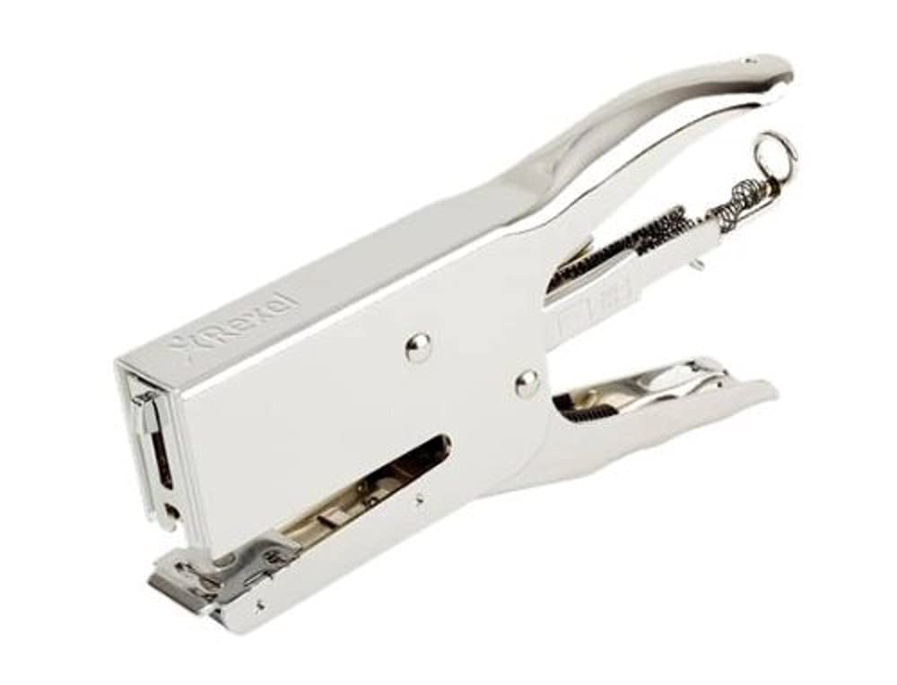 Rexel R56 Metal Stapling Pliers, 40 Sheet Capacity, Uses 24/6 and 26/6 Staples, Metal, Silver, 2103700