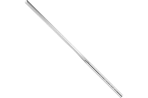 HOYUSK 2mm Chucking Reamer, Tungsten Carbide Lathe Reamer H7 4 Straight Flutes, 100mm Round Shank, for Milling and Cutting Stainless Steel, Alloy, and Copper Metals