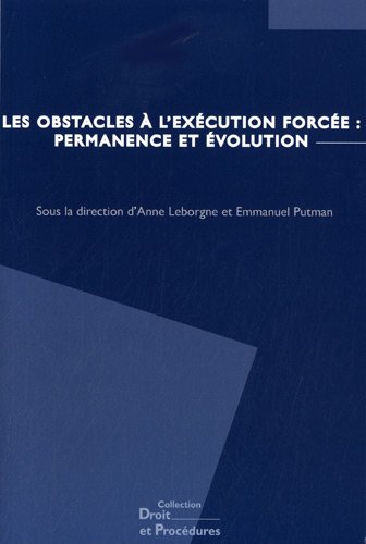 Les  obstacles à l'exécution forcée