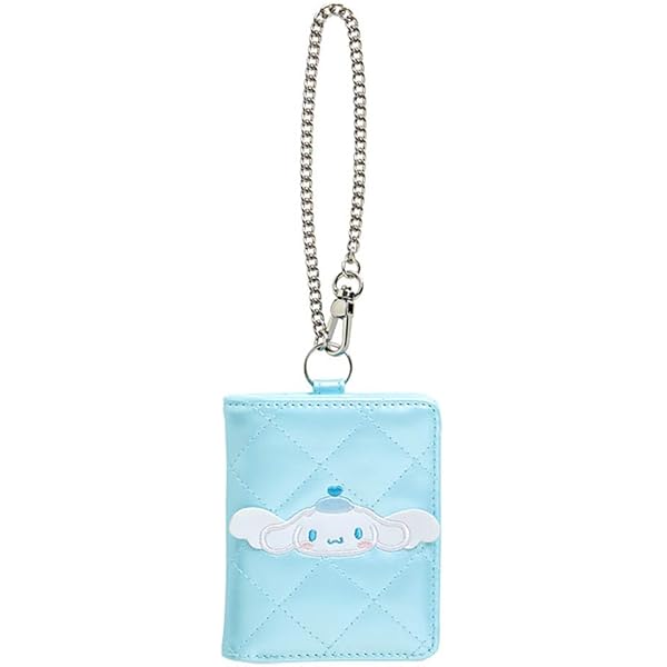 Sanrio Chromi Pass Case - Fluffy Winter Design ID Card Holder With Storage Pouch