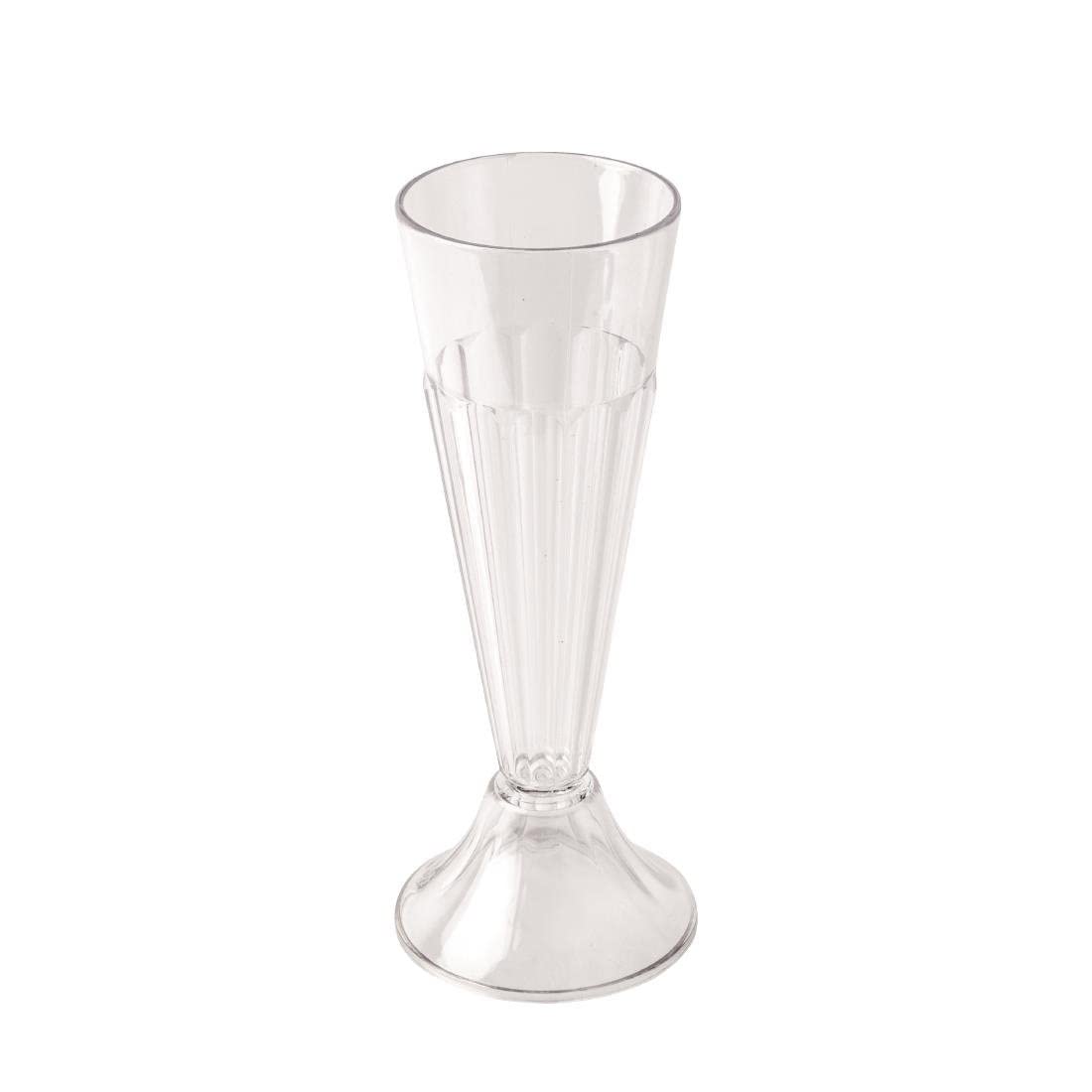 Olympia Kristallon Clear Polycarbonate Plastic Ice Cream Sundae Serving Goblet Glass, 310ml / 11 ounce, Shatterproof and Virtually Ubreakable - Café, Restaurant, Dessert Bar, Home Use | J916