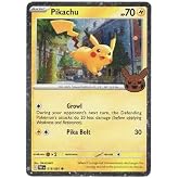 Pokemon - Pikachu 018 - Trick or Trade 2024 - Cosmos Holo - Halloween Promo