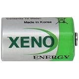 1/2AA Size Lithium Batteries (3.6V & 1200 mAh), 4 pack