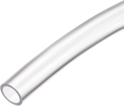 sourcing map PVC Clear Vinyl Tubing Aquarium Fish Tank 8mm ID x 10mm OD 2m