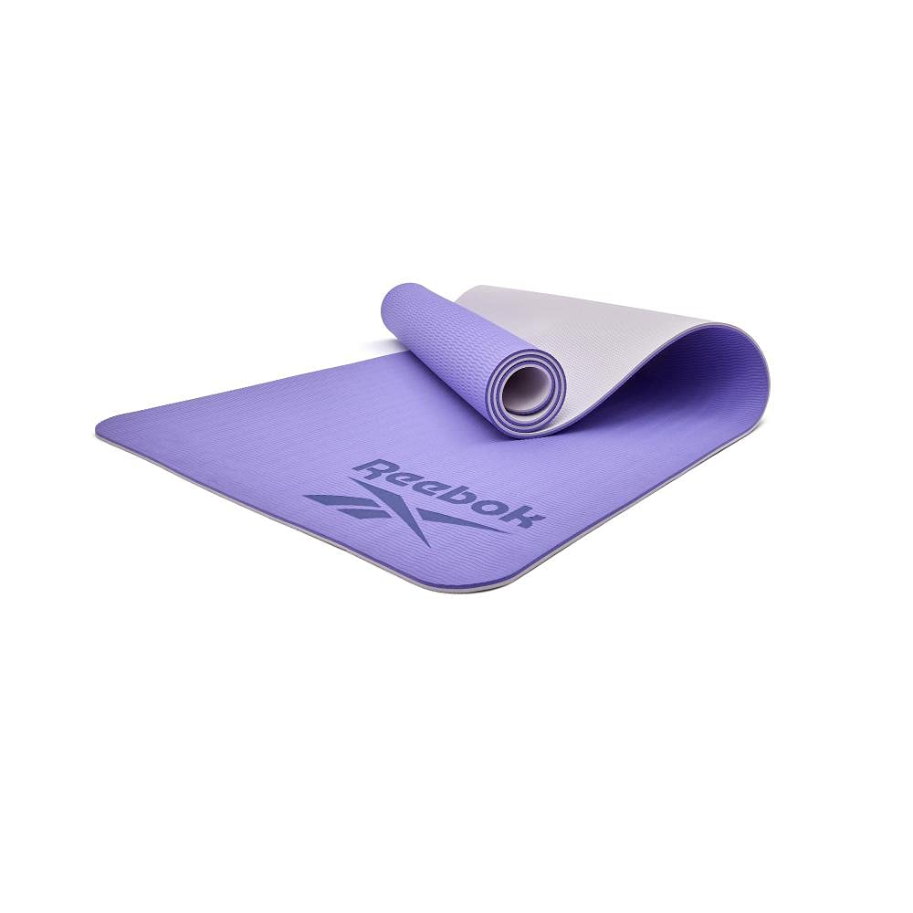Reebok Unisex's Purple Double Sided 6 mm Yoga Mat