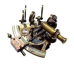 MARINE ART HANDICRAFTS '' Brass Sextant with