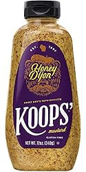 Koops' Honey Dijon Mustard, 12 oz. Bottle, 4-Pack