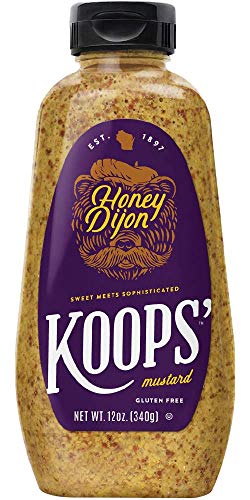 Koops' Honey Dijon Mustard, 12 oz. Bottle, 4-Pack