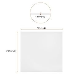Rebower 8 x 8 Inch UHMW Polyethylene Sheets, 5/32