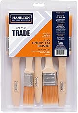 Hamilton For The Trade Fine Tip Brushes Pack 5 1in 1.5in 2in Brown view 6