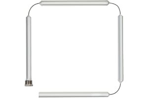 Eastman 45 Inch Flexible Magnesium Anode Rod, 1-1/6 Inch Hex Head, Chrome, 60296