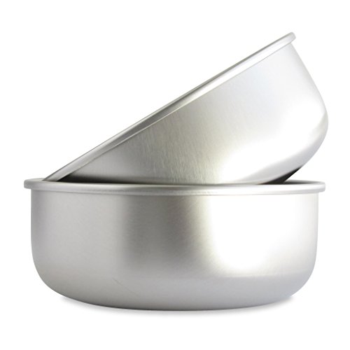 Basis Pet Made in The USA Stainless Steel Dog Bowl, Large (8 Cups), 2