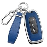 HIBEYO Smart 3 Button Key Case Cover for Ford