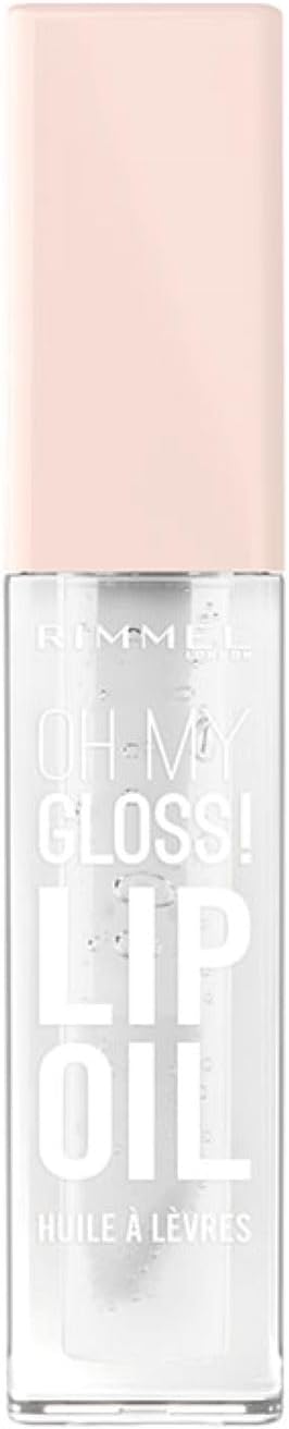 Rimmel Oh My Gloss Lip Oil 000 Clear Cloud Vitamin E Coconut Oil Vegan Cruelty