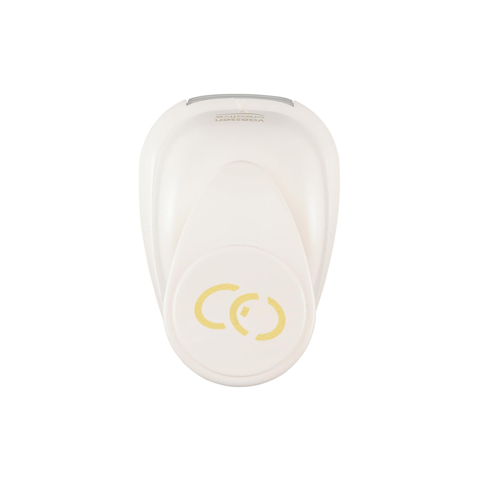Vaessen Creative Craft Paper Punch - Wedding Rings - 2,4 x 1,5 cm - Circle Cutter for Crafting and Card Making โ image 1