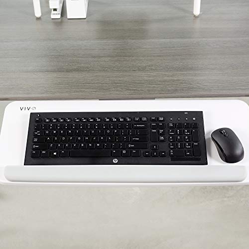 VIVO Adjustable Computer Keyboard and Mouse Platform Tray Ergonomic