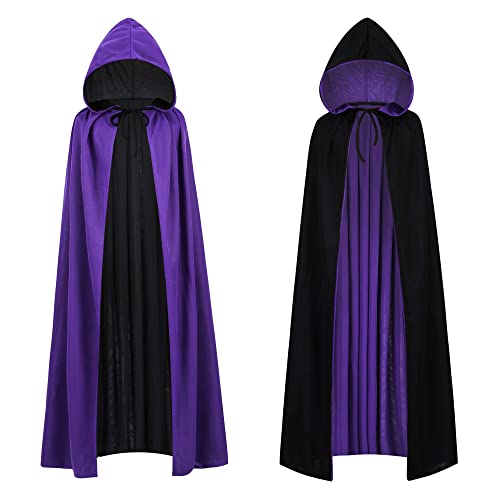 Black & Purple (Hooded)