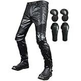 Double Layer Outdoor Cycling Pants Rainproof Waterproof Motorcycle Riding Rain Pants Fishing Trousers For Camping Hiking Climbing Boating Hunting - Size XXL (Dark Blue - View #9