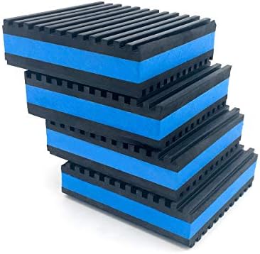 Air Jade 4 Pack Rubber Anti-Vibration Pads, 4 x 4 x 7/8 inches Heavy Duty  EVA Vibration Isolation Pads Mats for HVAC, Washers, Compressors,  Treadmills, Air Conditioner price in UAE | Amazon UAE